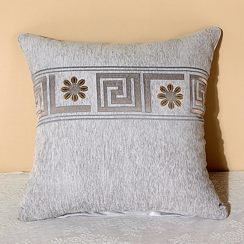 

Pillow Case Super Soft Chenille Simplicity Chinese Style Pillow Case Living Room Bedroom Sofa Cushion Cover Modern Cushion Cover