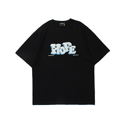 

Men's T shirt Hot Stamping Graphic Prints Letter Print Short Sleeve Casual Tops 100% Cotton Basic Casual Fashion Black