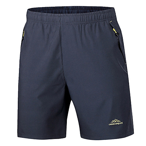 

Men's Hiking Shorts Solid Color Outdoor Regular Fit Breathable Quick Dry Wear Resistance Elastane Shorts Black Army Green Dark Gray Hunting Fishing Climbing L XL XXL XXXL 4XL