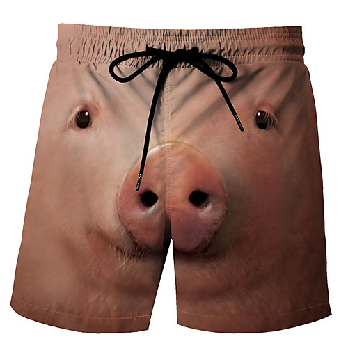 

Men's Swim Shorts Swim Trunks Board Shorts Breathable Quick Dry Drawstring - Swimming Surfing Water Sports Summer