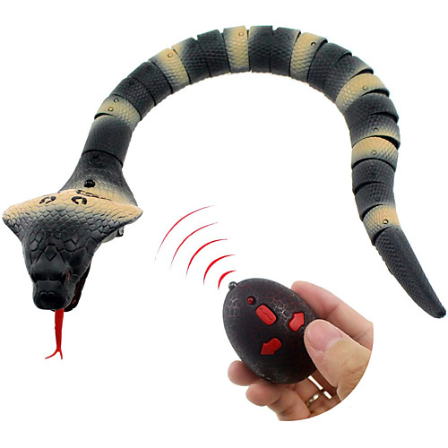

Gags & Practical Joke Gag toys Rattlesnake Toy Snake Animal Cobra Rechargeable Remote Control / RC Halloween ABS Kid's Toy Gift