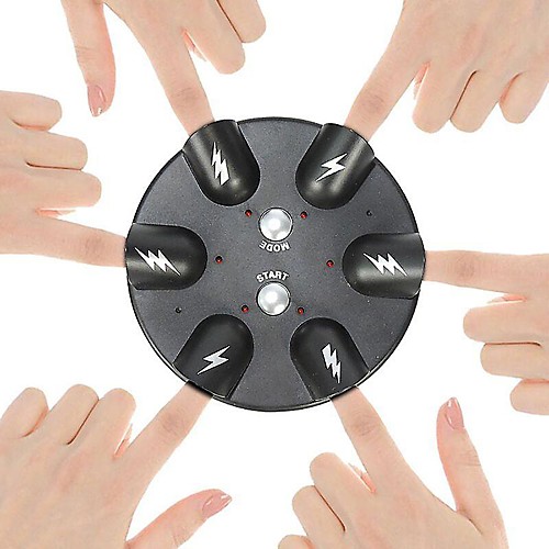 

6 Slots Polygraph Tricky Adult Micro Electric Shock Heart Beat Lie Detector