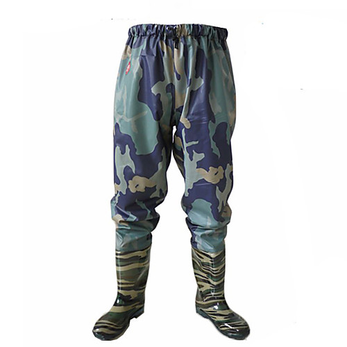 

Men's Hunting Pants Waterproof Ventilation Wearproof Fall Spring Summer Camo / Camouflage for Navy camouflage (no spot custom models) Knit Army Green Waist Sweatpants 38 (customized models) 39