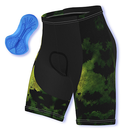 

21Grams Men's Cycling Shorts Spandex Bike Padded Shorts / Chamois Breathable Quick Dry Sports Yellow Mountain Bike MTB Road Bike Cycling Clothing Apparel Bike Wear / Athleisure