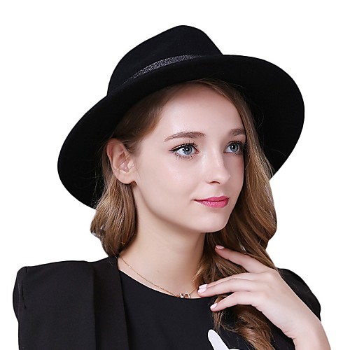 

Classic Style Elegant Wool Hats with Bowknot 1 Piece Special Occasion / Party / Evening Headpiece