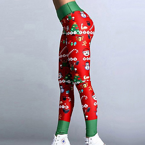 

Activewear Pants Solid Women's Training Running Natural Polyester