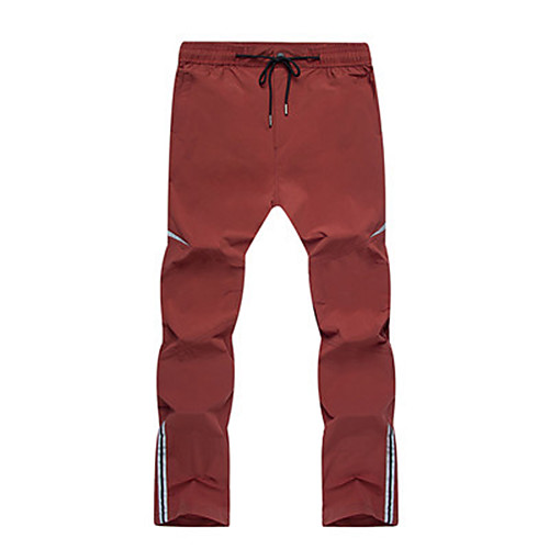 

Men's Hiking Pants Trousers Patchwork Outdoor Breathable Quick Dry Wear Resistance Zipper Pocket Pants / Trousers Dark Grey Black Burgundy Dark Navy Hunting Fishing Climbing S M L XL XXL