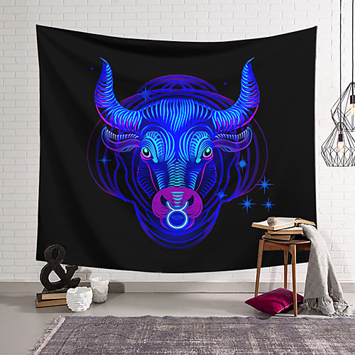 

Wall Tapestry Art Decor Blanket Curtain Hanging Home Bedroom Living Room Decoration Polyester Antelope