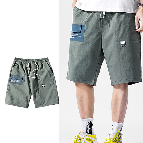 

Men's Hiking Shorts Outdoor Regular Fit Breathable Soft Comfortable Wear Resistance Cotton Shorts Army Green Blue Khaki Hunting Fishing Climbing M L XL XXL XXXL
