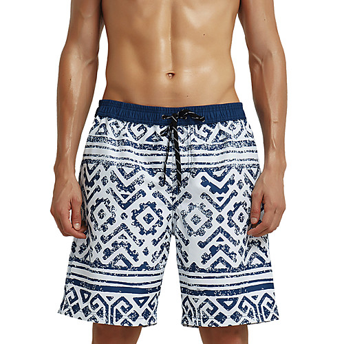 

Men's Swim Shorts Swim Trunks Board Shorts Breathable Quick Dry Drawstring - Swimming Surfing Water Sports Summer