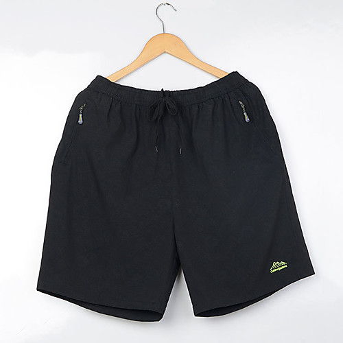 

Men's Hiking Shorts Solid Color Outdoor Loose Breathable Quick Dry Ultra Light (UL) Stretchy Shorts Black Fishing Beach Camping / Hiking / Caving XL XXL XXXL 4XL 5XL