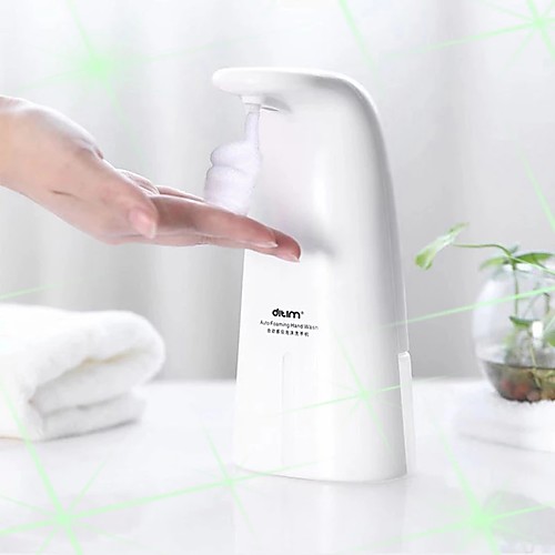 

250ML Automatic Foam Soap Dispenser Wall Mounted Soap Dispenser Automatic Soap Dispenser Touchless ABS Hands Free