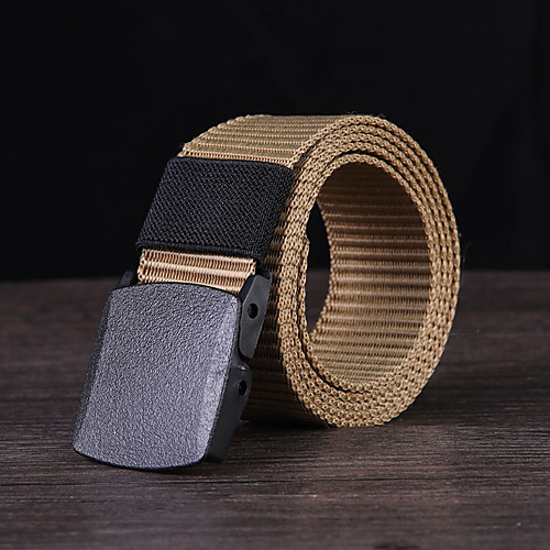 

Men's Military Tactical Belt Breathable Wearable Protective for Solid Colored Nylon Fall Spring Summer