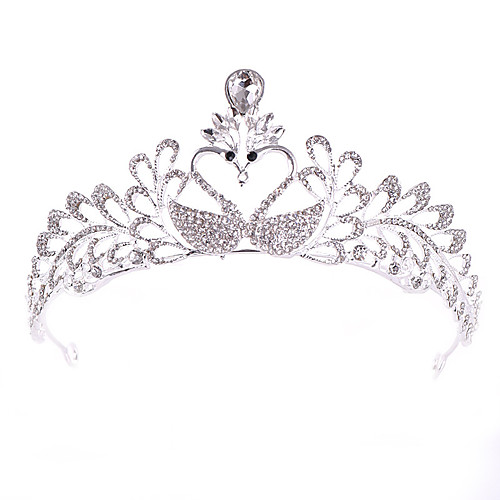 

Wedding Princess Alloy Tiaras with Metal 1 Piece Wedding / Birthday Headpiece