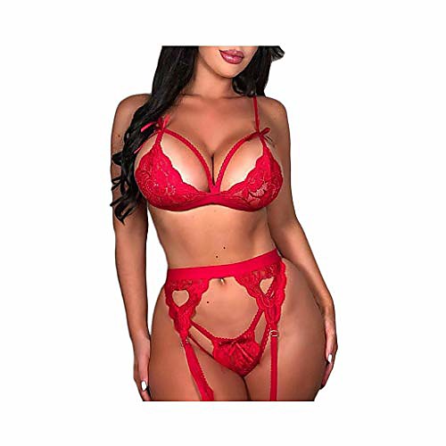 

Women's Lace Sexy Panties Plaid / Check White Black Red S M L