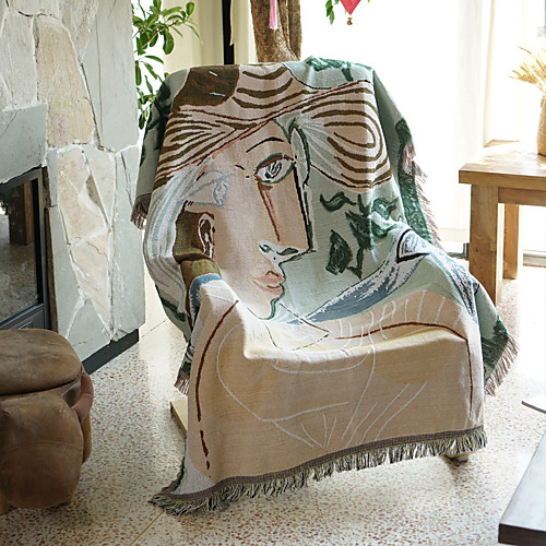 

Sofa Cover Print / Contemporary Printed / Printed & Jacquard Polyester / Cotton Blend Slipcovers