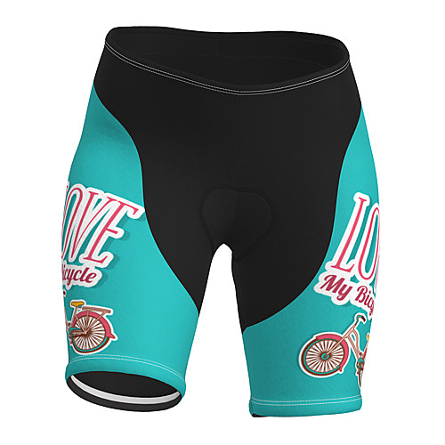 

21Grams Women's Cycling Shorts Spandex Bike Padded Shorts / Chamois Breathable Sports Blue Mountain Bike MTB Road Bike Cycling Clothing Apparel Bike Wear / Stretchy / Athleisure