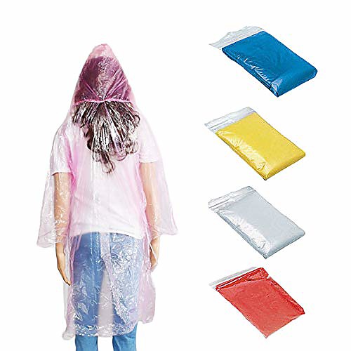 

Rain Poncho Waterproof Hiking Jacket Rain Jacket Outdoor Waterproof Lightweight Breathable Quick Dry Raincoat Poncho Top Climbing Army Green EVA Sky Blue EVA White EVA Pink EVA Purple EVA