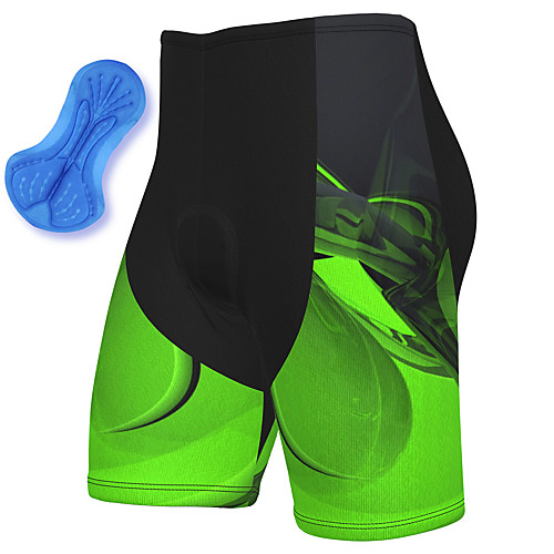 

21Grams Men's Cycling Shorts Spandex Bike Padded Shorts / Chamois Breathable Quick Dry Sports Green Mountain Bike MTB Road Bike Cycling Clothing Apparel Bike Wear / Athleisure