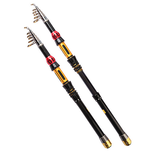 

Fishing Rod Telescopic Rod 100/120/150/170/190/210/230 cm Carbon Portable Lightweight Sea Fishing