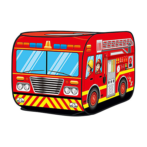 

Play Tent & Tunnel Playhouse Teepee Fire Engine School Bus Food Truck Foldable Convenient Polyester Gift Indoor Outdoor Party Favor Festival Fall Spring Summer 3 years Boys and Girls Pop Up / Kid's