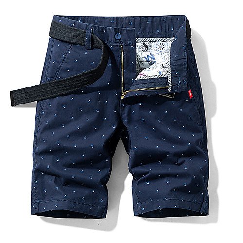 

Men's Hiking Shorts Hiking Cargo Shorts Outdoor Breathable Ventilation Multi-Pockets Cotton Shorts Bottoms Yellow Army Green Blue Khaki Beach Traveling 28 29 30 36 38