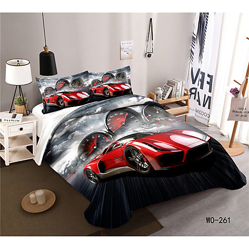 

3-Piece Duvet Cover Set Hotel Bedding Sets Comforter Cover with Soft Lightweight Microfiber, Include 1 Duvet Cover, 2 Pillowcases for Double/Queen/King