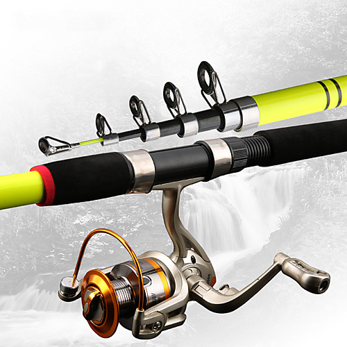 

Fishing Rod and Reel Combo Telescopic Rod 180/210/240/270/300/360 cm Portable Lightweight Sea Fishing