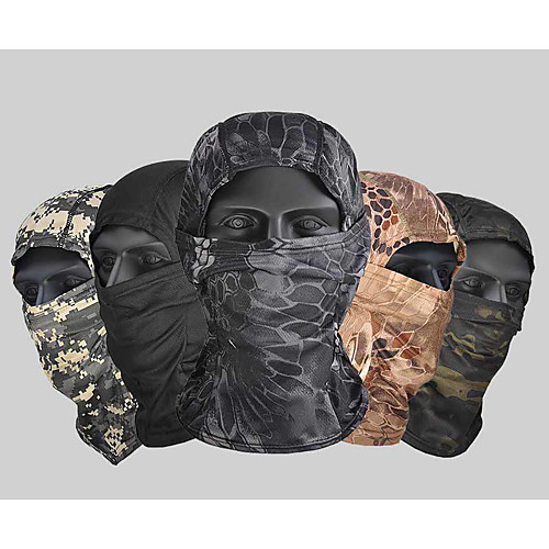 

Men's Face cover Masks Bike Rear Shifting Line Pipe Extension Portable Quick Dry Ultraviolet Resistant Breathability Patchwork Fall Spring Summer Terylene Hunting Fishing Camping / Hiking / Caving