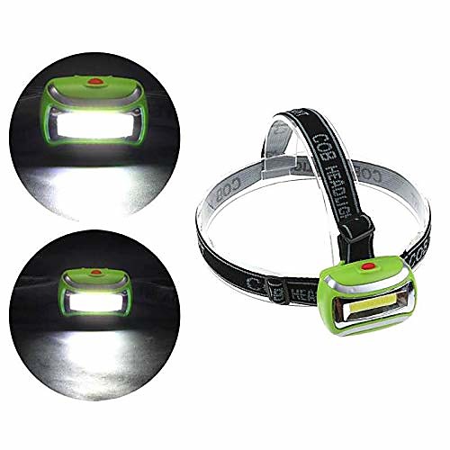 

head lamp headlight led 3 modes waterproof headlight torch emergency lantern for outdoor activities (body color: black)