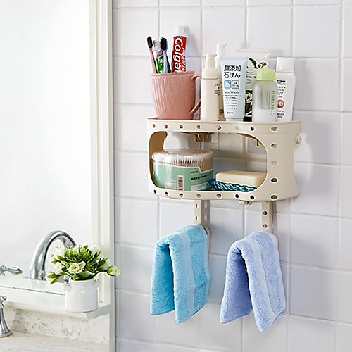 

Creative Rack Wall Suction Bathroom Toilet Debris Storage Rack Hanging Suction Cup Rack