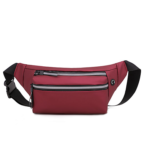 

Men's Bags Sling Shoulder Bag Daily 2021 MessengerBag Black Blue Red Brown