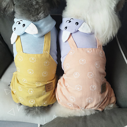 

Dog Cat Shirt / T-Shirt Jumpsuit Bowknot Basic Adorable Cute Dailywear Casual / Daily Dog Clothes Puppy Clothes Dog Outfits Breathable Pink Gray Costume for Girl and Boy Dog Cotton S M L XL XXL