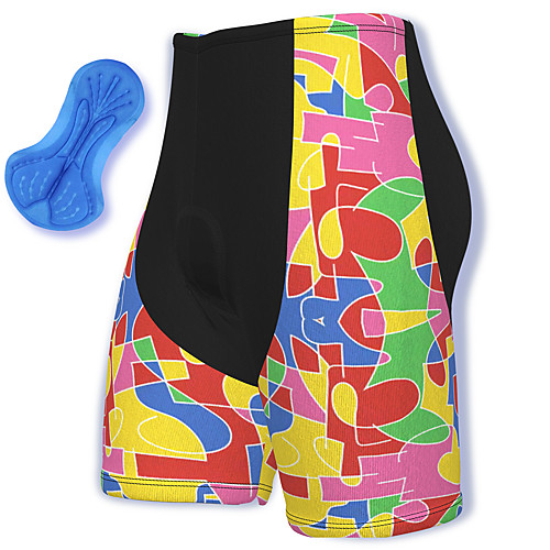

21Grams Men's Cycling Shorts Spandex Bike Padded Shorts / Chamois Breathable Quick Dry Sports Pink Mountain Bike MTB Road Bike Cycling Clothing Apparel Bike Wear / Athleisure