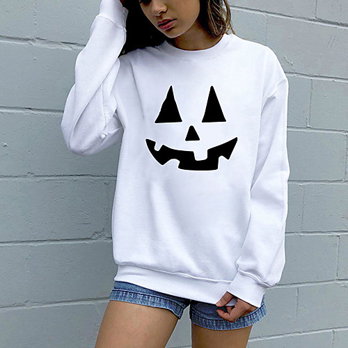 

Women's Sweatshirt Pullover Pure Color Crew Neck Sport Athleisure Sweatshirt Top Long Sleeve Breathable Soft Comfortable Everyday Use Street Casual Daily Outdoor