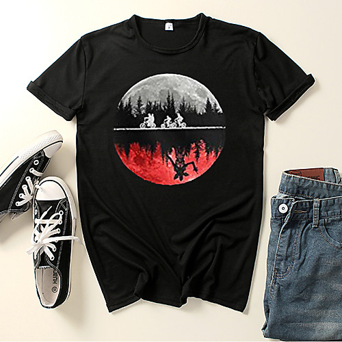 

Inspired by Stranger Things Cosplay Cosplay Costume T-shirt Microfiber Graphic Prints Printing T-shirt For Men's / Women's