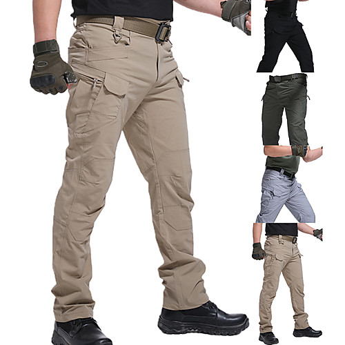 

Men's Hiking Pants Trousers Hunting Pants Hiking Cargo Pants Waterproof Ventilation Fast Dry Quick Dry Autumn / Fall Spring Summer Solid Colored Cotton Bottoms for Camping / Hiking Hunting Fishing