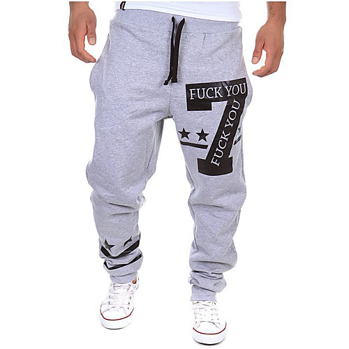 

Women's Sweatpants Jogger Pants Side Pockets Drawstring Letter & Number Star Sport Athleisure Pants / Trousers Pants Bottoms Breathable Moisture Wicking Soft Comfortable Everyday Use Casual Daily