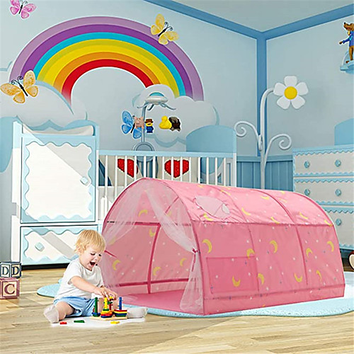 

Play Tent & Tunnel Playhouse Crawl Tunnel Toy Teepee Moon Space Foldable Convenient Polyester Gift Indoor Outdoor Party Favor Festival Fall Spring Summer 3 years Boys and Girls Pop Up Indoor/Outdoor