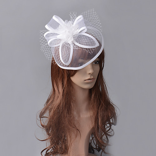

Elegant Retro Tulle Fascinators with Bowknot 1 Piece Special Occasion / Party / Evening Headpiece