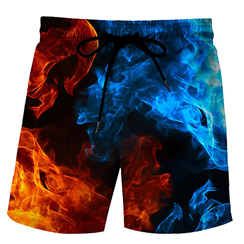 

Men's Swim Shorts Swim Trunks Board Shorts Breathable Quick Dry Drawstring - Swimming Surfing Water Sports Summer