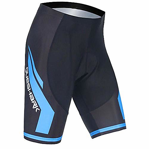 

men's bicycle riding pants cycling shorts padded bike biking clothes cycle wear tights black blue