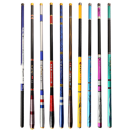 

Fishing Rod Stream Rod 100/120/150/170/190/210/230 cm Carbon Portable Lightweight Freshwater Fishing