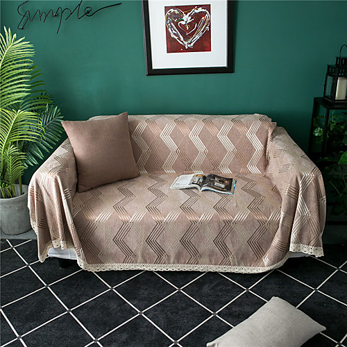 

Sofa Cover Geometric Printed Polyester / Cotton Slipcovers