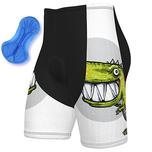 

21Grams Men's Cycling Shorts Spandex Bike Padded Shorts / Chamois Breathable Quick Dry Sports White Mountain Bike MTB Road Bike Cycling Clothing Apparel Bike Wear / Athleisure