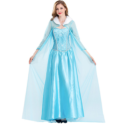 

Dance Costumes Dress Pleats Split Joint Women's Party Performance Long Sleeve Satin Tulle