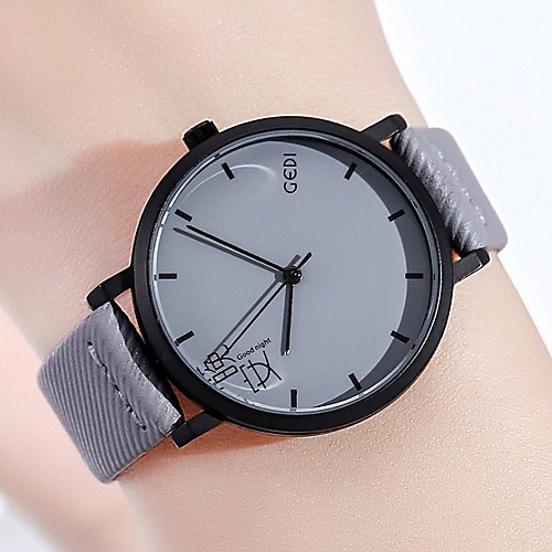 

Women's Quartz Watches Analog Quartz Stylish Minimalist Water Resistant / Waterproof / PU Leather
