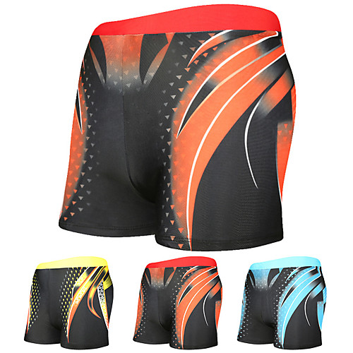 

Men's Swim Shorts Swim Trunks Elastane Board Shorts Breathable Quick Dry Swimming Surfing Water Sports Painting Summer