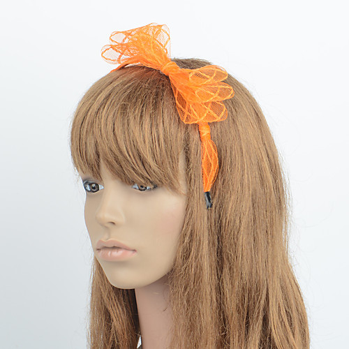 

Cute Sweet Organza Headpiece with Bowknot 1 Piece Special Occasion / Birthday Headpiece