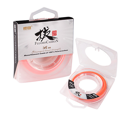 

Fluorocarbon Line Fishing Line 50M / 55 Yards Polyvinylidene Fluor 32LB 28LB 25LB Abrasion Resistant